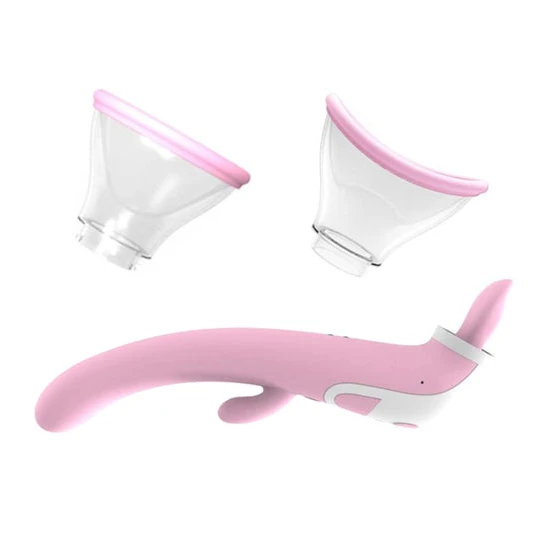 Pink Tongue Anal Vibrator GreatBenefit 7376