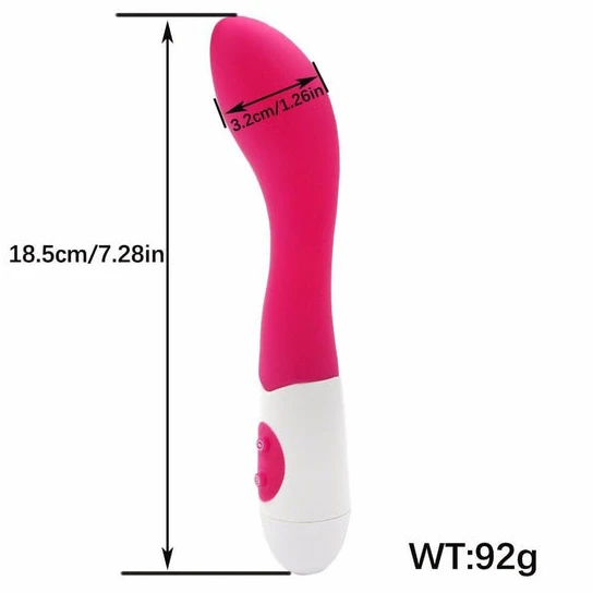 Pink Vibrating Anal Dildo GreatBenefit 960