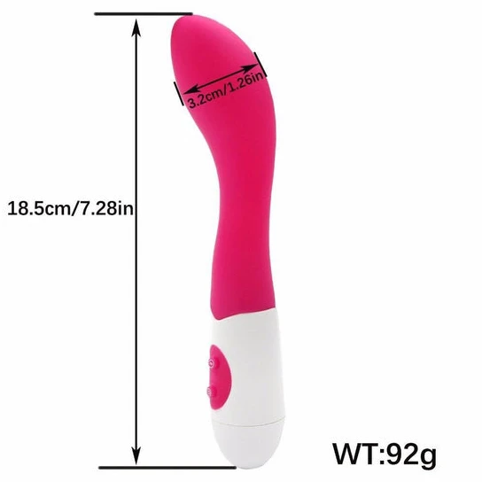 Pink Vibrating Anal Dildo Innovative 1594