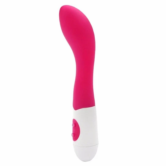 Pink Vibrating Anal Dildo Pleasurable 6120