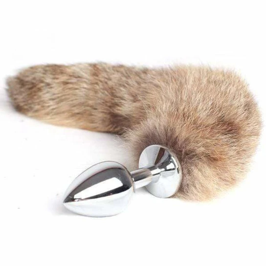 Pleasurable 8601 Metal Raccoon Tail, 10