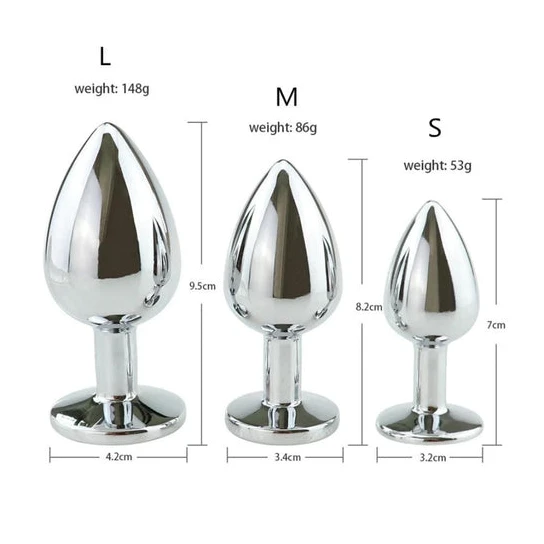 Premium 5983 Steel Fox Plug With Vibrator 15