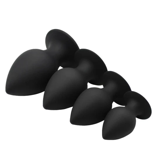 Premium 8920 Black Silicone Training Plug