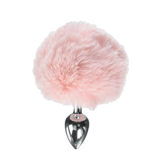 Pretty Pink Bunny Anal Tail Accessible 2343
