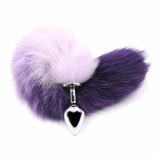 Purple Cat Tail Plug 15