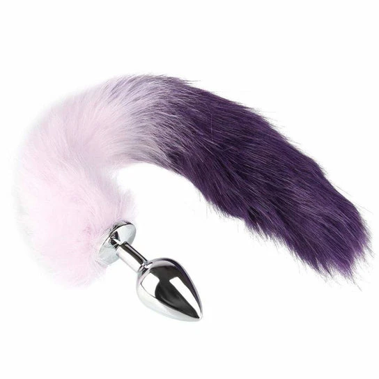 Purple Cat Tail Plug 15