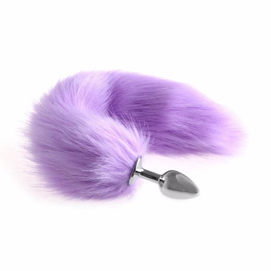 Purple Fox Tail Plug 16" PerformanceBoost 1106