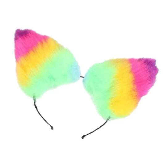 Rainbow Colored Pet Ears DiscreetChoice 2397