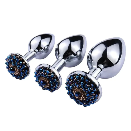 ReadyForPlay 4606 Rhinestone Stretching Anal Training Set (3 Piece)