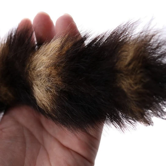 ReadyForPlay 5040 Silicone Raccoon Tail, 12
