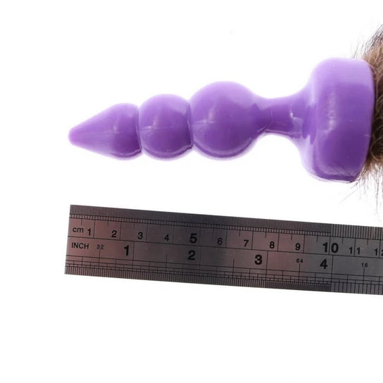 ReadyForPlay 5040 Silicone Raccoon Tail, 12