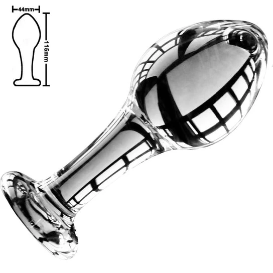 ReadyForPlay 519 Bulbous Large Glass Plug