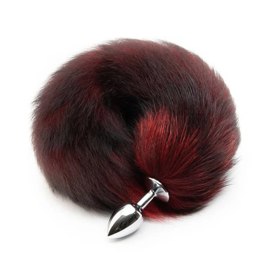 Red Anal Fox Tail 16