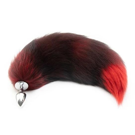 Red Anal Fox Tail 16