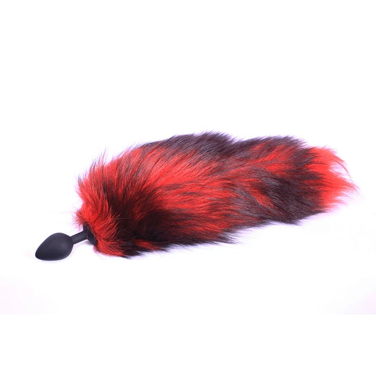 Red Anal Fox Tail 16