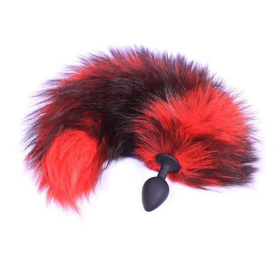 Red Anal Fox Tail 16