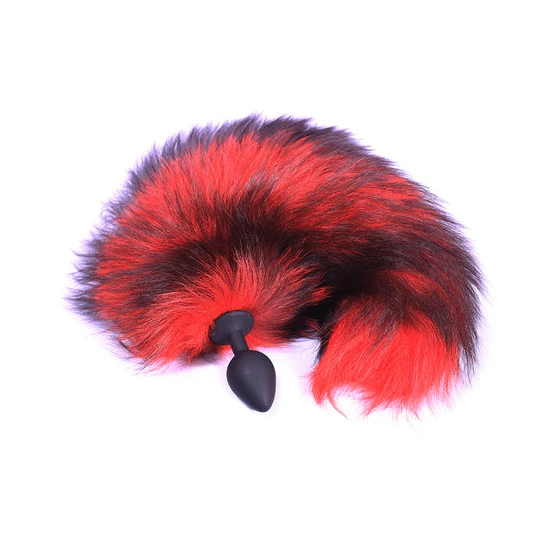 Red Anal Fox Tail 16
