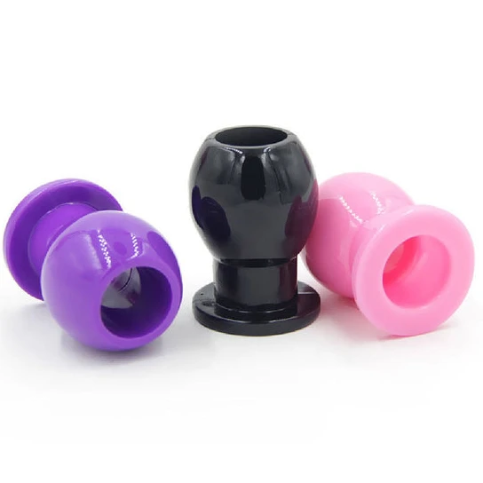 Sensual 1584 Hollow Silicone Anal Dilator Plug