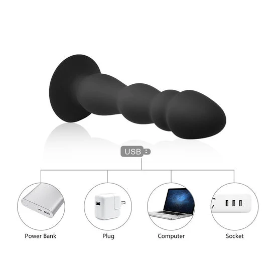 Sensual 6456 Small Ridged Anal Vibrator
