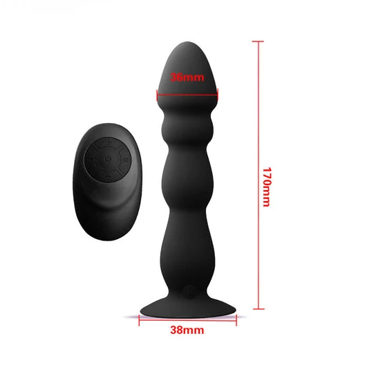 Sensual 6456 Small Ridged Anal Vibrator