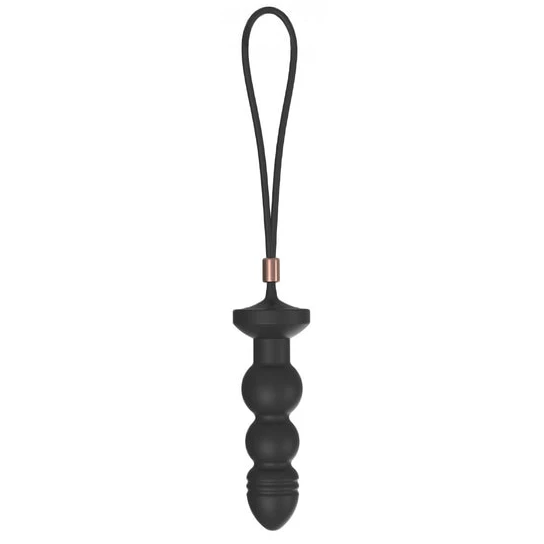 Sensual 911 Silicone Vibrating Anal Beaded Plug
