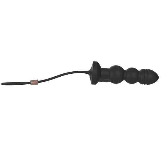 Sensual 911 Silicone Vibrating Anal Beaded Plug