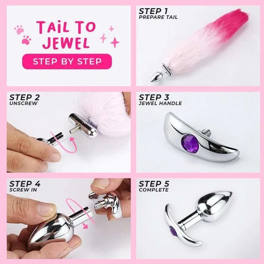 Shapeable LED Tail, 3 Colors EverydayUse 6330