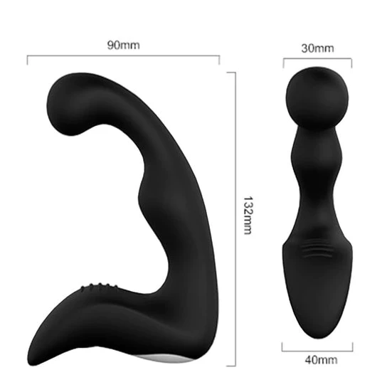 Silicone Anal Vibrating P-Spot Massager EverydayUse 3941