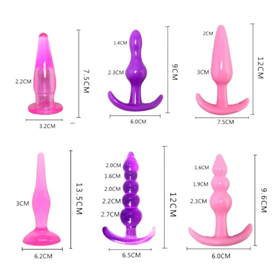 Silicone Plug Training Set (6 Piece) Premium 4617