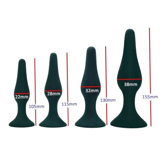 Silicone Training Plug Kit (4 Piece) AllNight 1497