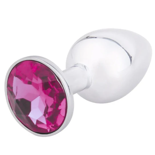 SleekDesign 1850 Elegant Gemmed Steel Plug
