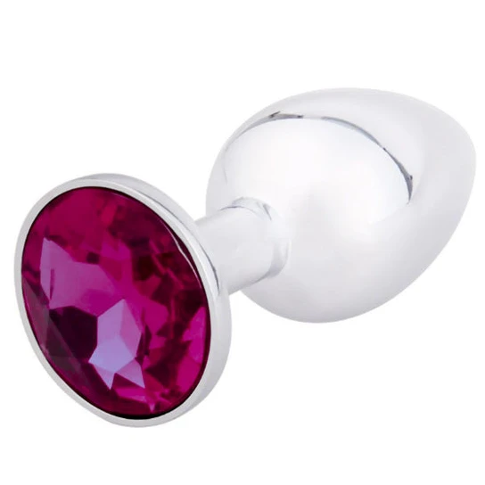 SleekDesign 1850 Elegant Gemmed Steel Plug