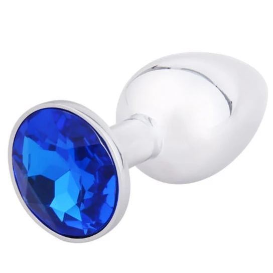 SleekDesign 1850 Elegant Gemmed Steel Plug