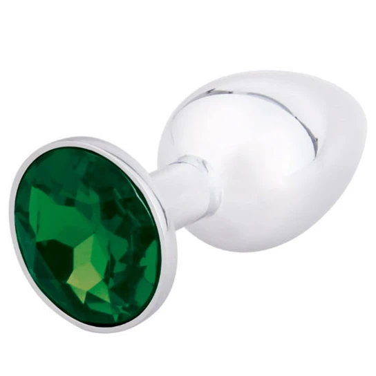 SleekDesign 1850 Elegant Gemmed Steel Plug