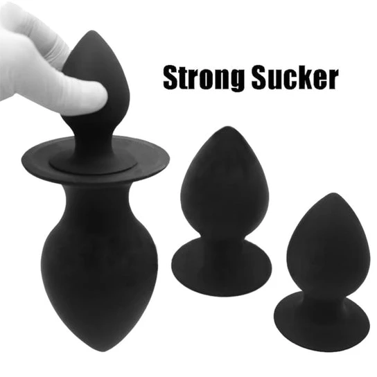 SleekDesign 2652 Black Silicone Training Plug