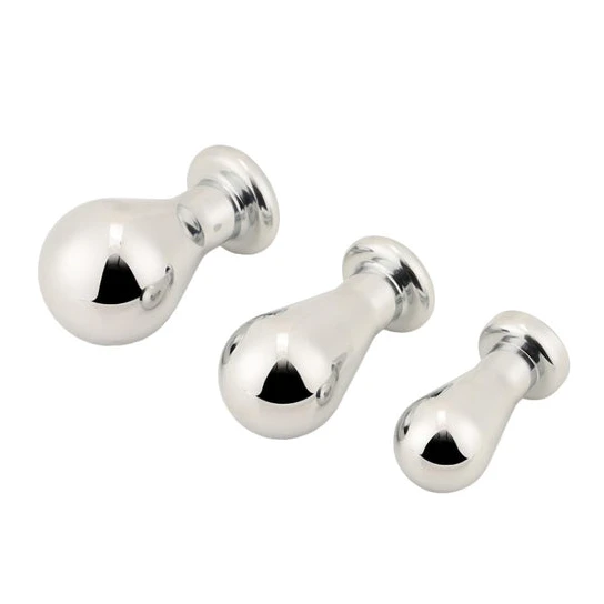 SleekDesign 6903 Jeweled Bulb Anal Toy Set (3 Piece)