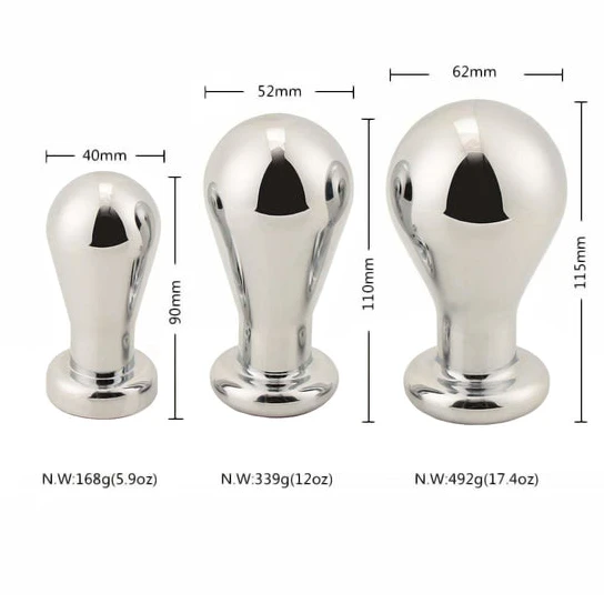 SleekDesign 6903 Jeweled Bulb Anal Toy Set (3 Piece)