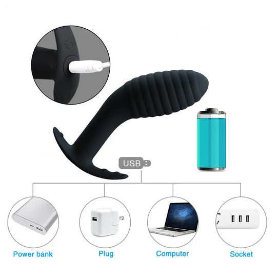 SleekDesign 8656 Vibrating Large Anal Toy
