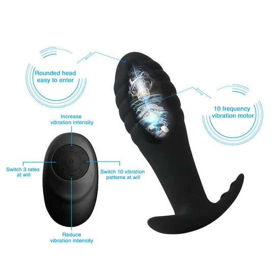 SleekDesign 8656 Vibrating Large Anal Toy