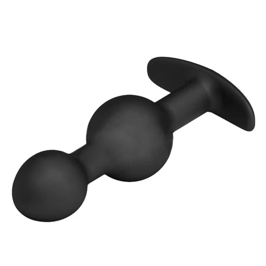 SleekDesign 9005 Black Bead Silicone String Anal Toy