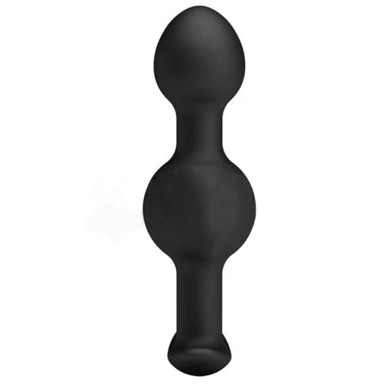 SleekDesign 9005 Black Bead Silicone String Anal Toy