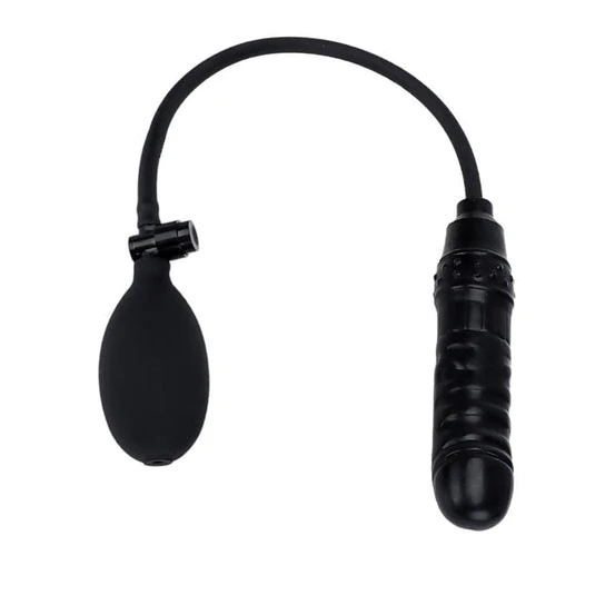 Small Pleasure Pump Silicone Inflatable Ass Dildo Ergonomic 1426