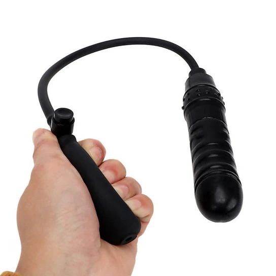 Small Pleasure Pump Silicone Inflatable Ass Dildo PerfectFit 287