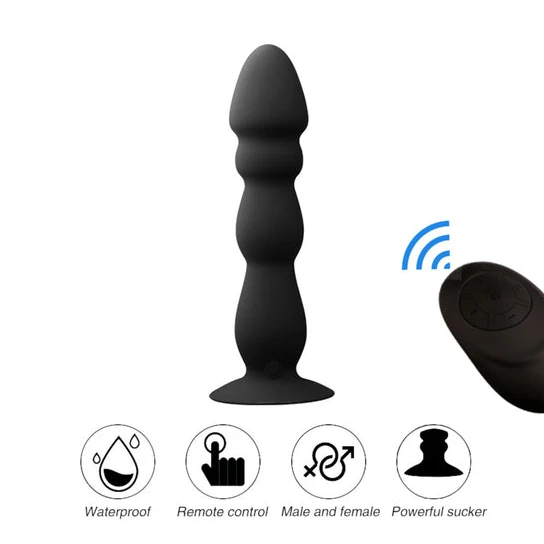 Small Ridged Anal Vibrator GreatBenefit 4334