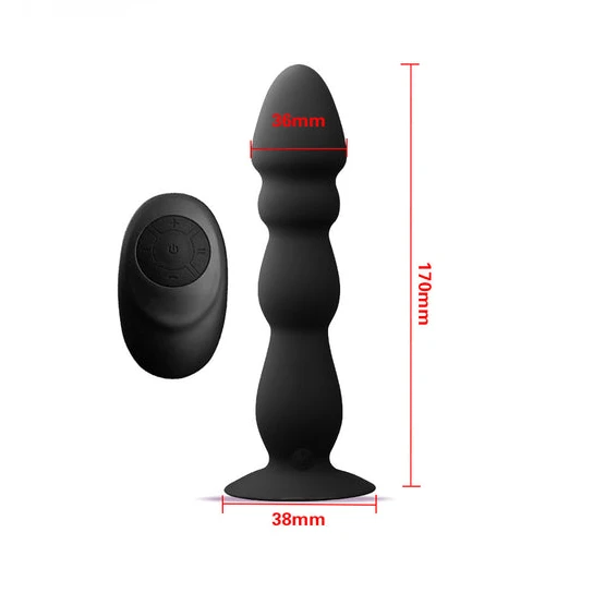 Small Ridged Anal Vibrator GreatBenefit 4334