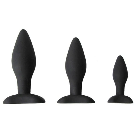 Small Silicone Plug Training Set (3 Piece) Pleasurable 3636