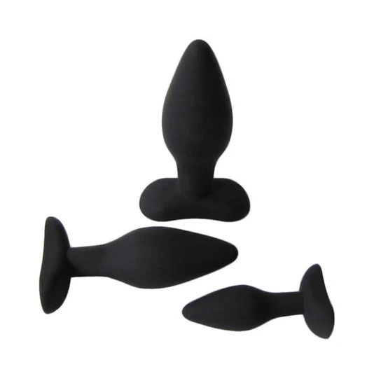 Small Silicone Plug Training Set (3 Piece) Pleasurable 3636