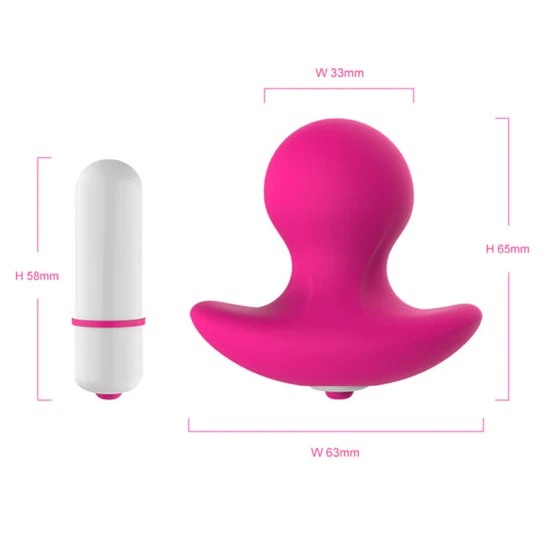 Small Vibrating Anal Egg Elegant 5862