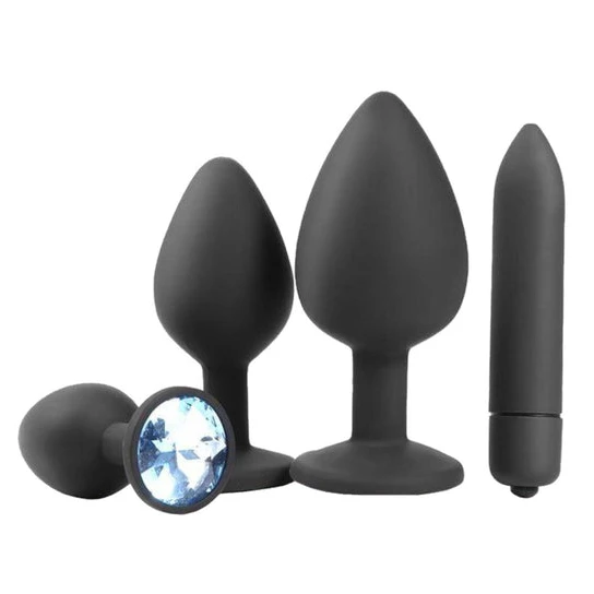 Smooth Silicone Diamond Starter Kit (3 Piece) Sensual 7714