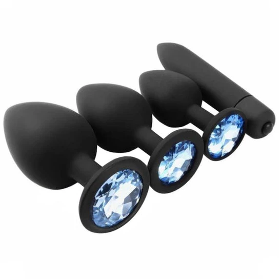 Smooth Silicone Diamond Starter Kit (3 Piece) Sensual 7714
